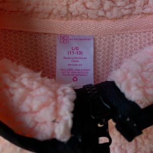 Pastel Pink Fuzzy Sweatshirt